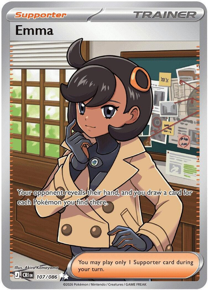 Emma (107/086) [Mega Evolution: Chaos Rising] Pokémon