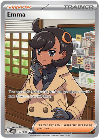 Emma (107/086) [Mega Evolution: Chaos Rising] Pokémon