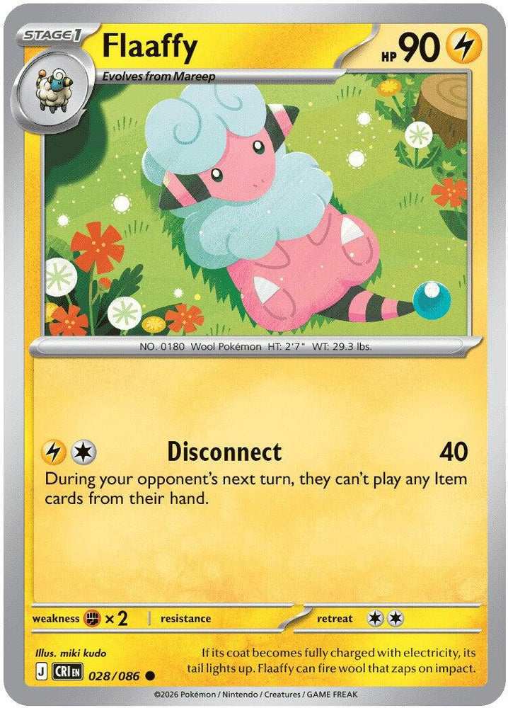 Flaaffy (028/086) [Mega Evolution: Chaos Rising] Pokémon