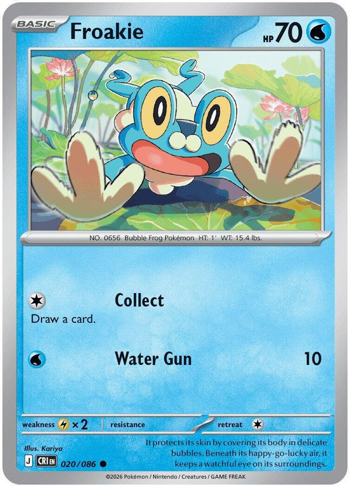 Froakie (020/086) [Mega Evolution: Chaos Rising] Pokémon