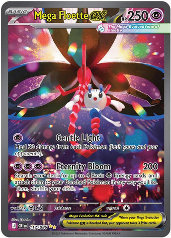 Mega Floette ex (117/086) [Mega Evolution: Chaos Rising] Pokémon