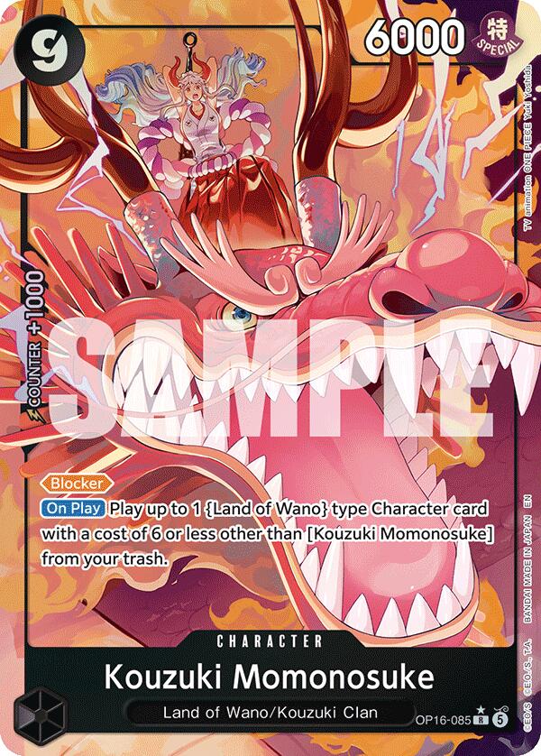 Kouzuki Momonosuke (Alternate Art) [The Time of Battle] Bandai