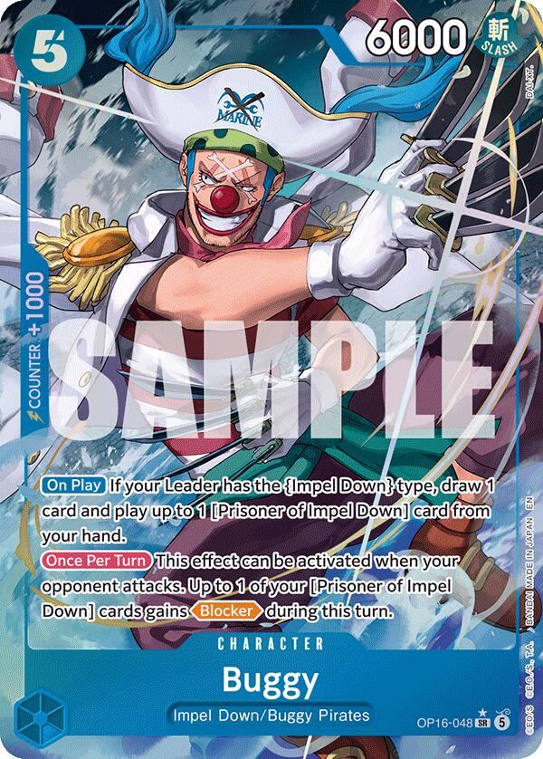 Buggy (Alternate Art) [The Time of Battle] Bandai