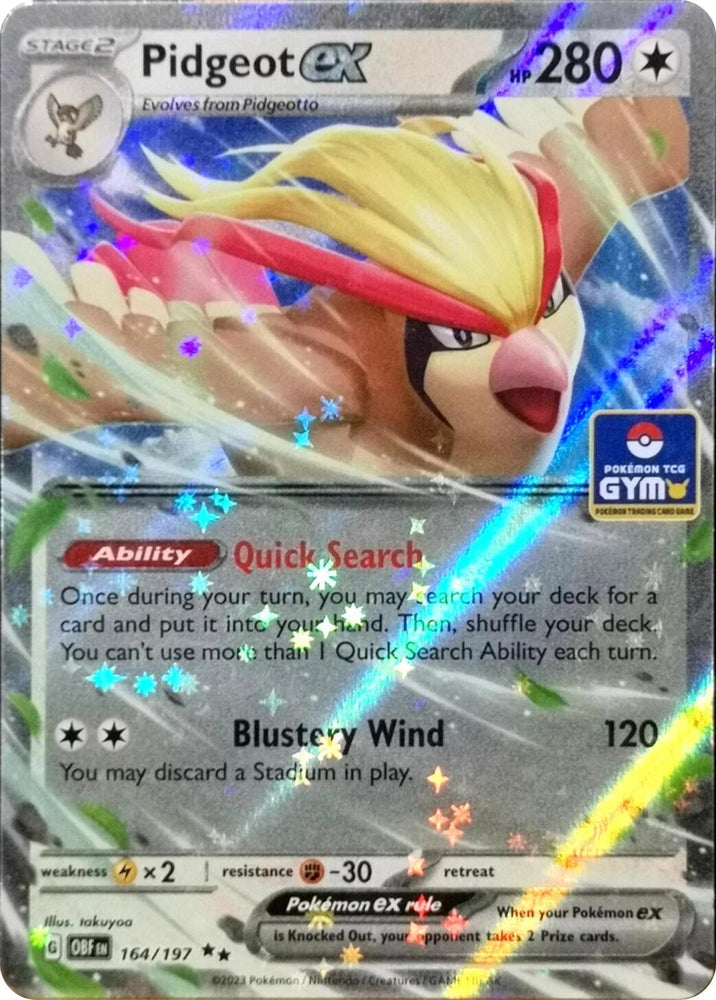 Pidgeot ex (164/197) [Miscellaneous Cards] Pokémon
