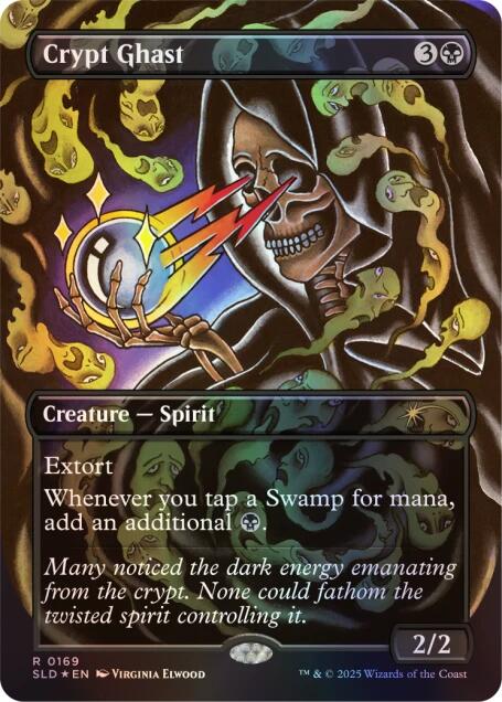Crypt Ghast (Rainbow Foil) [Secret Lair Drop Series] Magic: The Gathering
