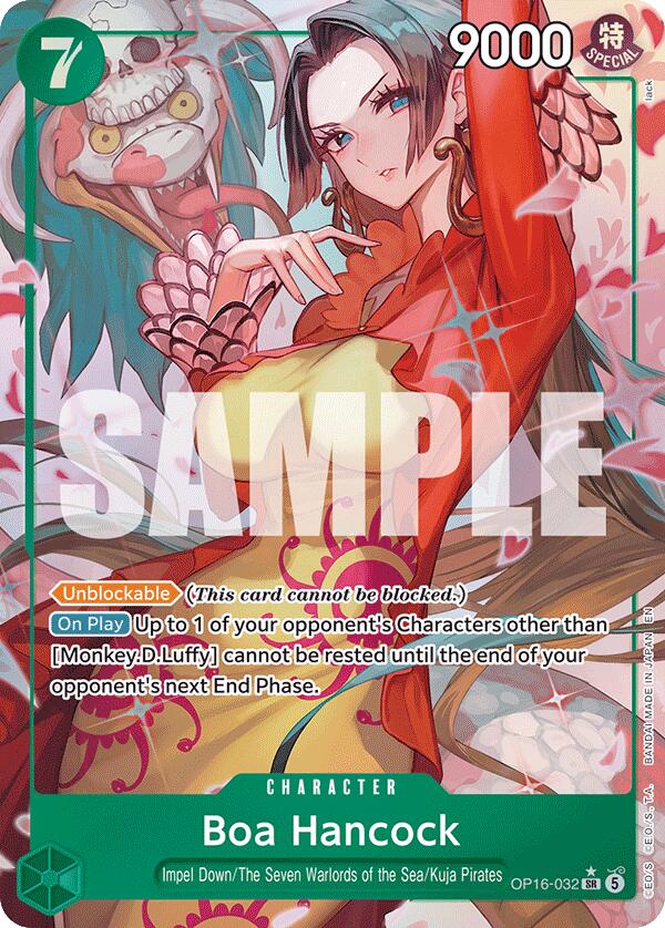 Boa Hancock (Alternate Art) [The Time of Battle] Bandai