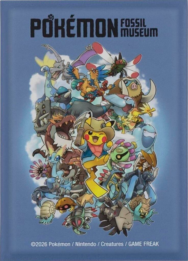 Card Sleeves - Pokemon Fossil Museum (65-Pack) Pokémon
