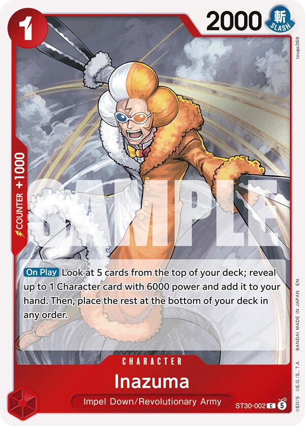 Inazuma [Starter Deck EX: Gear 5] Bandai