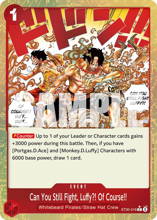 Can You Still Fight, Luffy?! Of Course!! (Parallel) [Starter Deck EX: Gear 5] Bandai