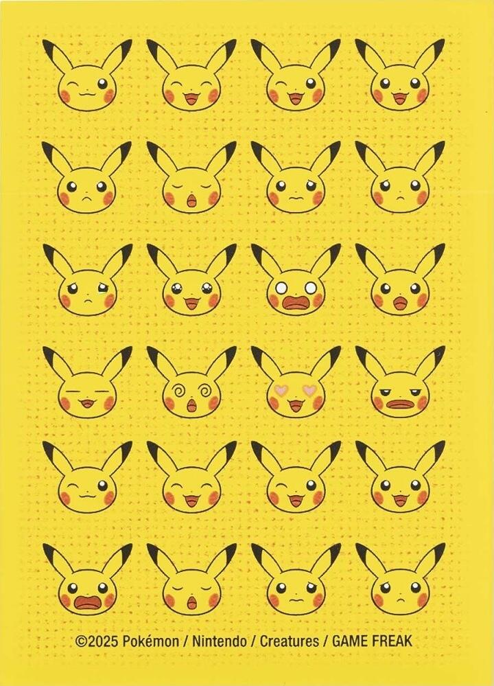 Card Sleeves - Pikachu Moods (65-Pack) Pokémon