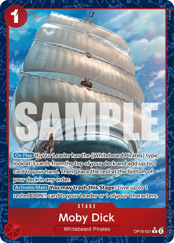 Moby Dick (Alternate Art) [The Time of Battle] Bandai
