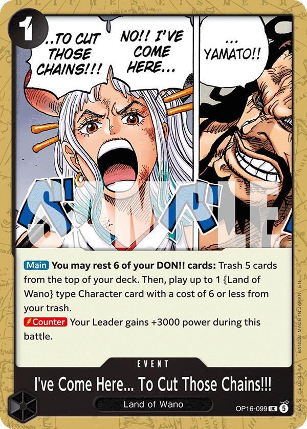 I've Come Here... To Cut Those Chains!!! [The Time of Battle] Bandai