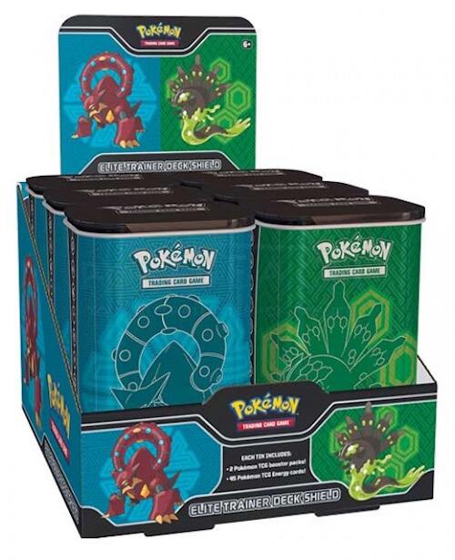 Elite Trainer Deck Shield - Zygarde and Volcanion Display Pokémon