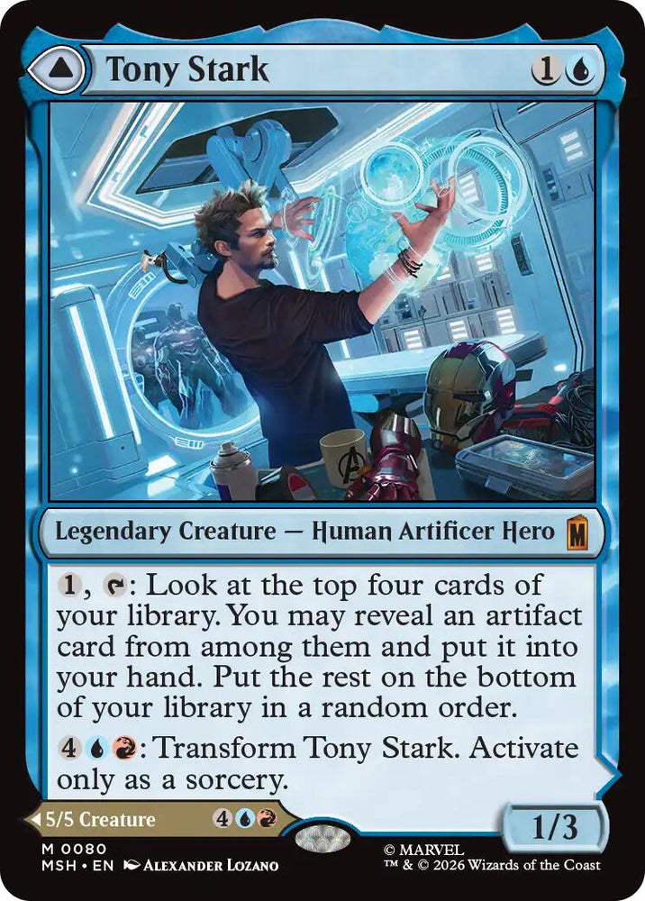 Tony Stark [Marvel Super Heroes] Magic: The Gathering