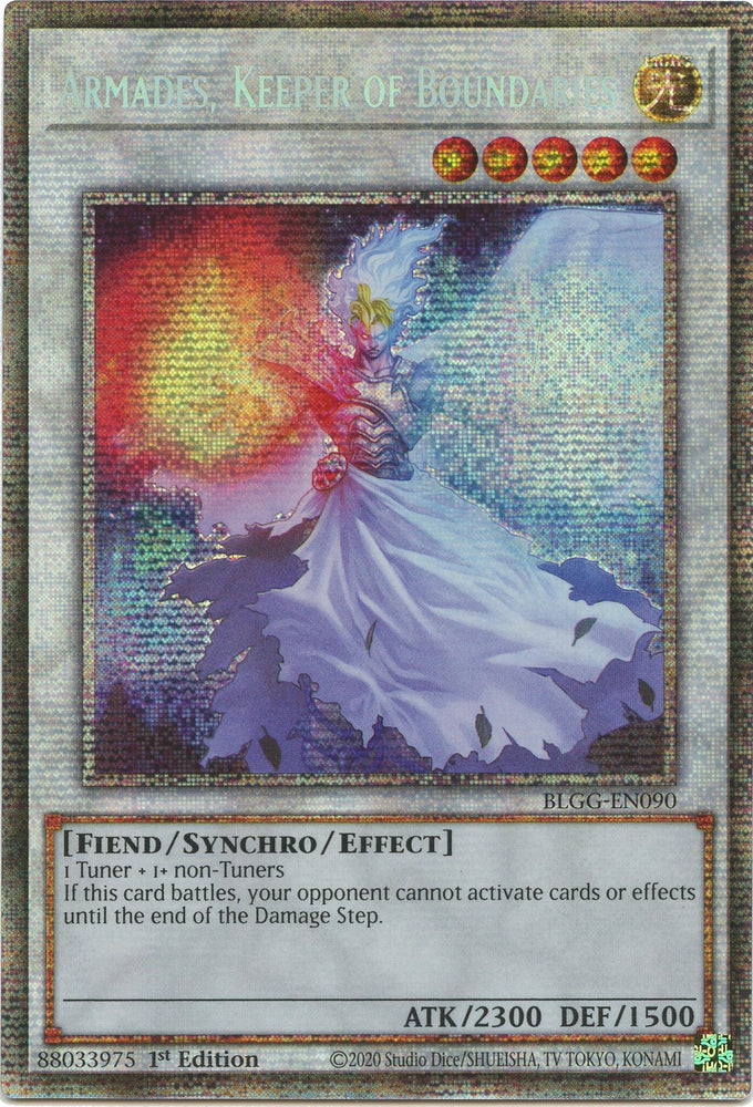 Armades, Keeper of Boundaries (Starlight Rare) [BLGG-EN090] Starlight Rare Yu-Gi-Oh!