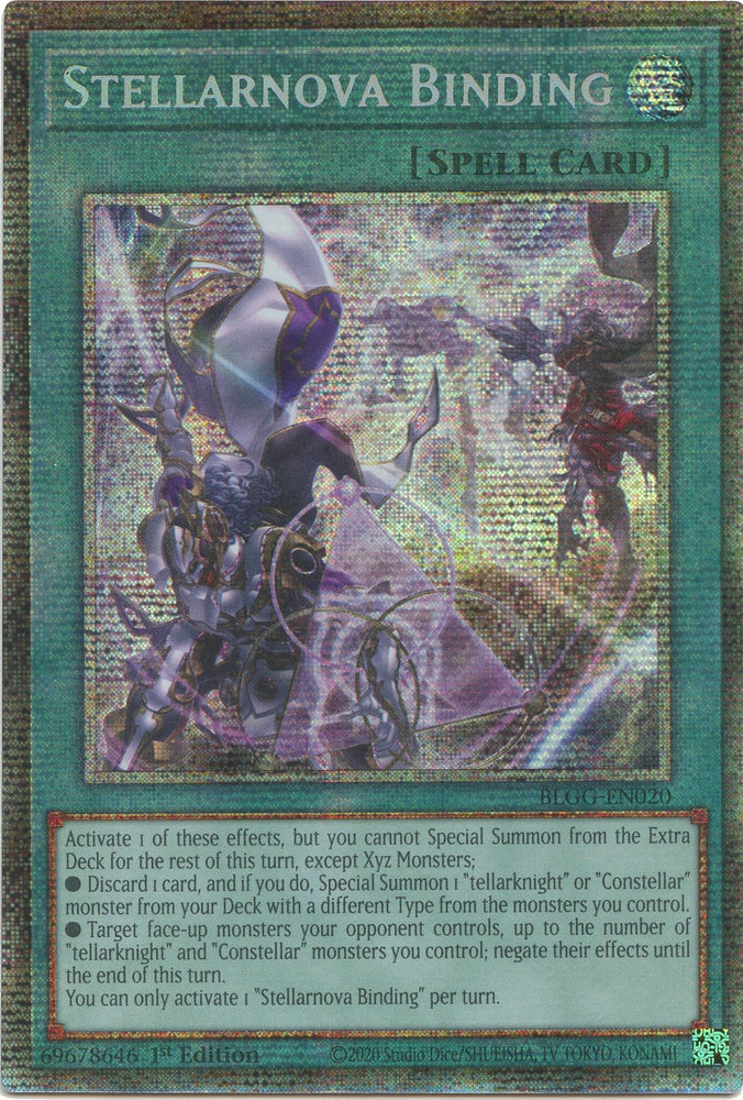 Stellarnova Binding (Starlight Rare) [BLGG-EN020] Starlight Rare Yu-Gi-Oh!