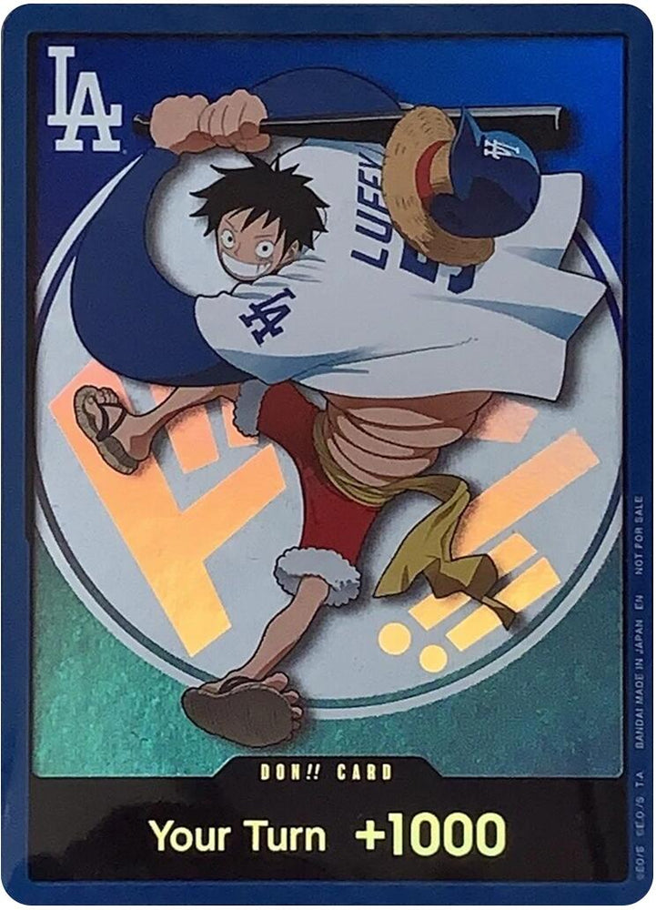 DON!! Card (LA Dodgers 2026 Promo) [One Piece Promotion Cards] Bandai