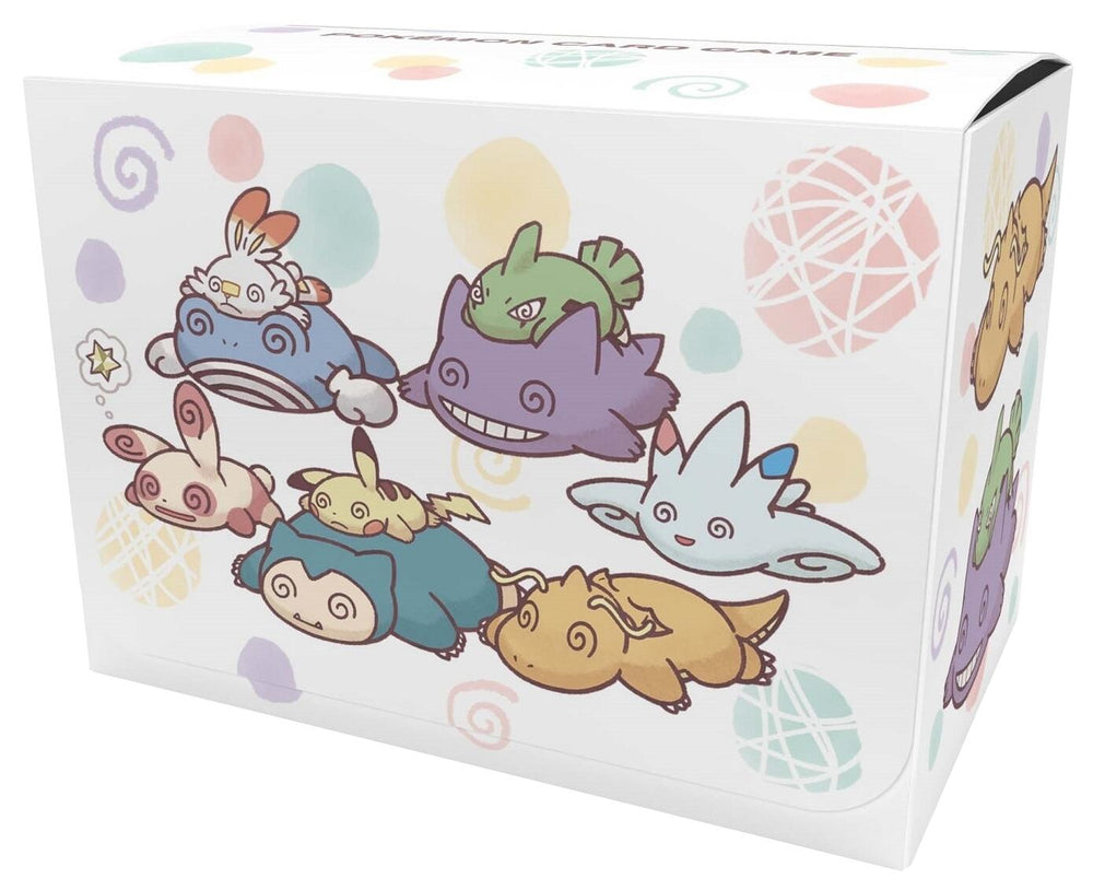 Pokemon Center Japan Exclusive: Exhausted Pokemon (Blue) Double Deck Box Pokémon