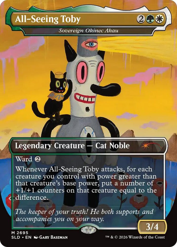 All-Seeing Toby - Sovereign Okinec Ahau [Secret Lair Drop Series] Magic: The Gathering
