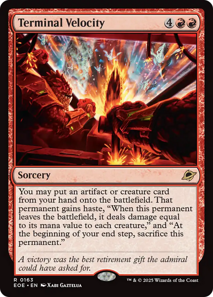 Terminal Velocity [Edge of Eternities] Magic: The Gathering