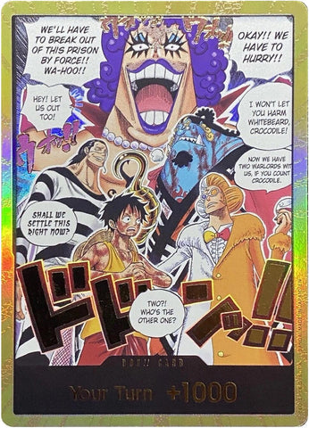 DON!! Card (Alternate Art) (Gold) [The Time of Battle] Bandai
