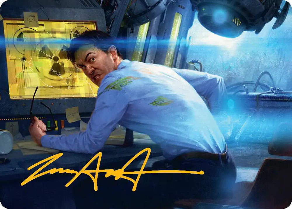 Bruce Banner Art Card (Gold-Stamped Signature) [Marvel Super Heroes Art Series] Magic: The Gathering