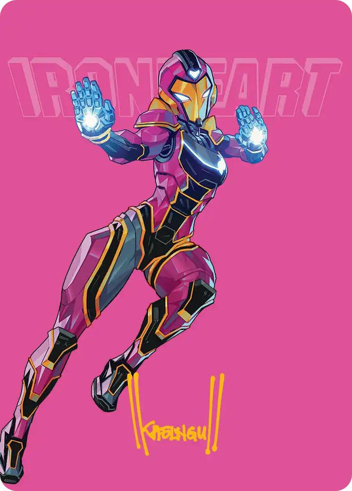 Ironheart, Clever Champion Art Card (Gold-Stamped Signature) [Marvel Super Heroes Art Series] Magic: The Gathering