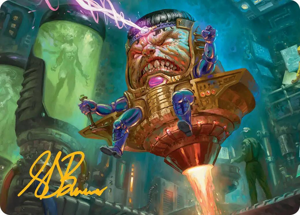 M.O.D.O.K. Art Card (Gold-Stamped Signature) [Marvel Super Heroes Art Series] Magic: The Gathering