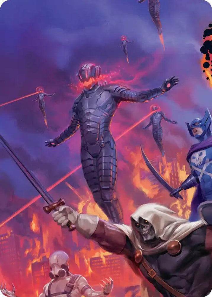 Ultron, Machine Overlord Art Card [Marvel Super Heroes Art Series] Magic: The Gathering