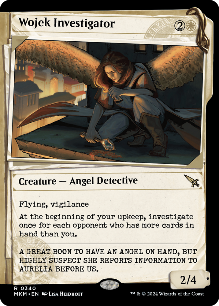 Wojek Investigator (Showcase) [Murders at Karlov Manor] Magic: The Gathering