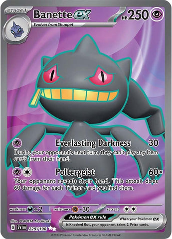 Banette ex (229/198) [Scarlet & Violet: Base Set] Pokémon