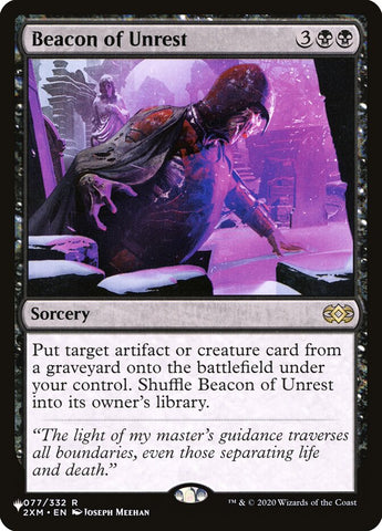 Beacon of Unrest [The List] Magic: The Gathering