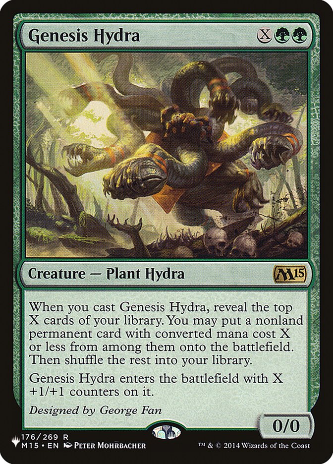 Genesis Hydra [The List] Magic: The Gathering