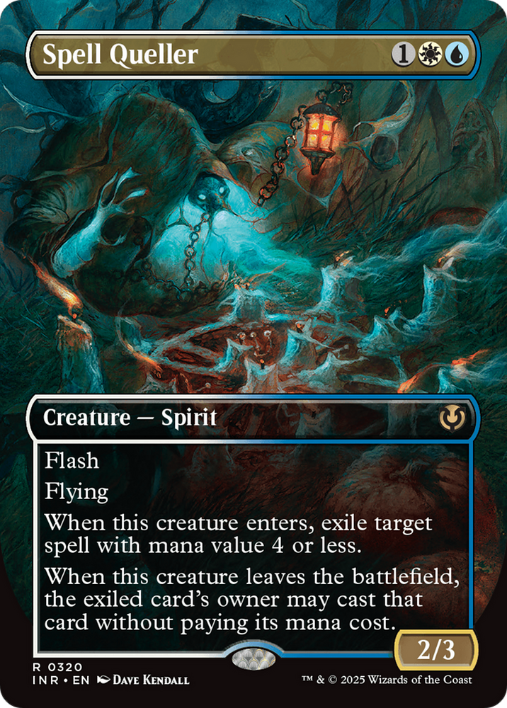 Spell Queller (Borderless) [Innistrad Remastered] Magic: The Gathering
