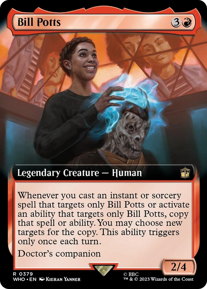 Bill Potts (Extended Art) [Doctor Who] Magic: The Gathering