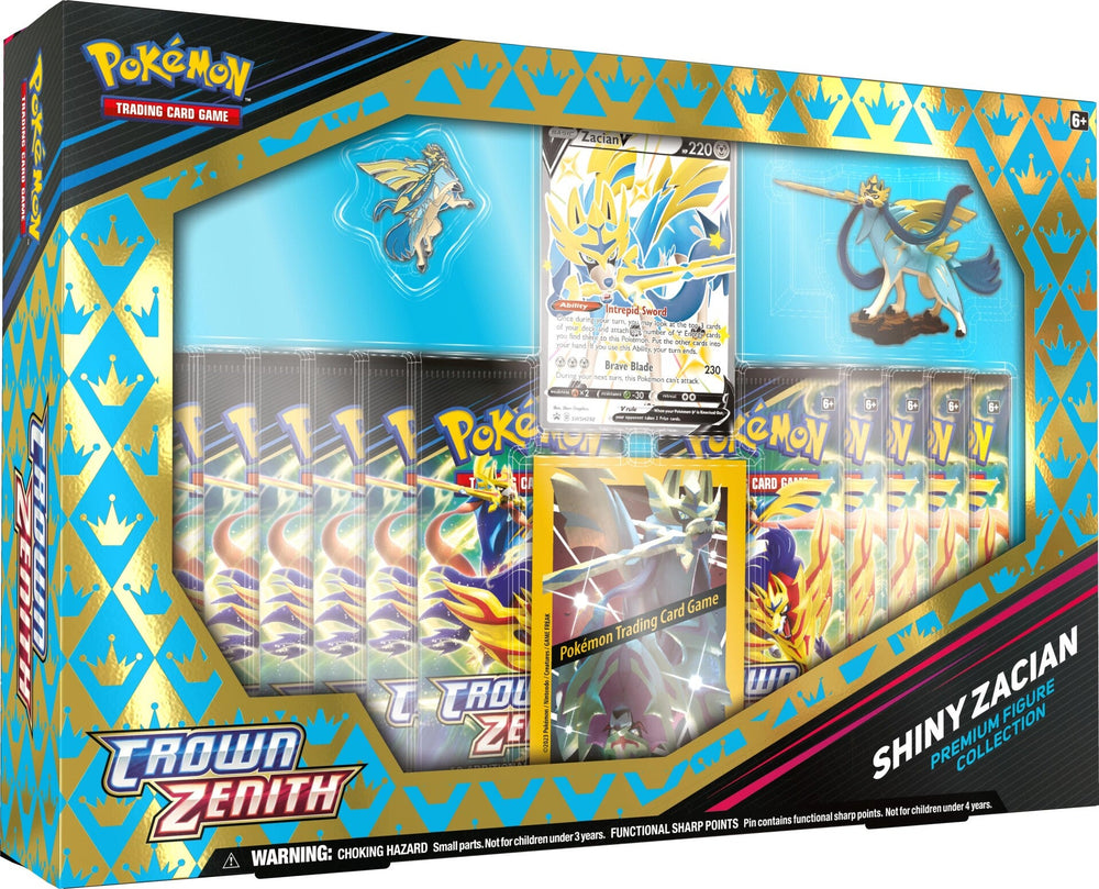 Sword & Shield: Crown Zenith - Premium Figure Collection (Shiny Zacian) Pokémon