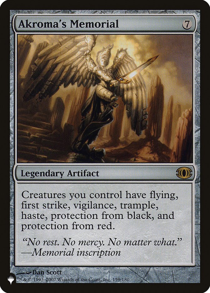 Akroma's Memorial [The List] Magic: The Gathering