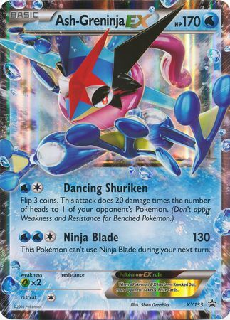 Ash-Greninja EX (XY133) (Jumbo Card) [XY: Black Star Promos] Pokémon