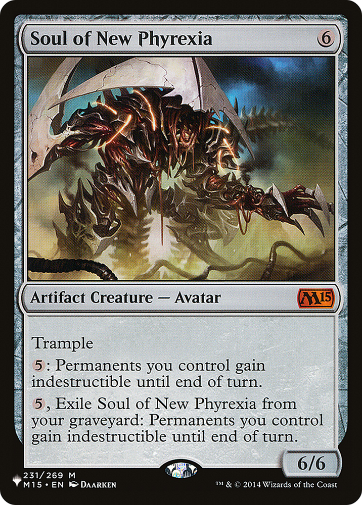 Soul of New Phyrexia [The List] Magic: The Gathering