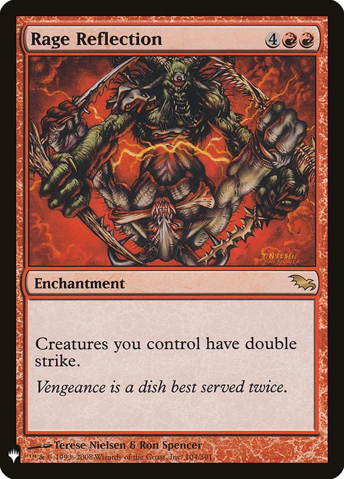 Rage Reflection [Mystery Booster] Magic: The Gathering