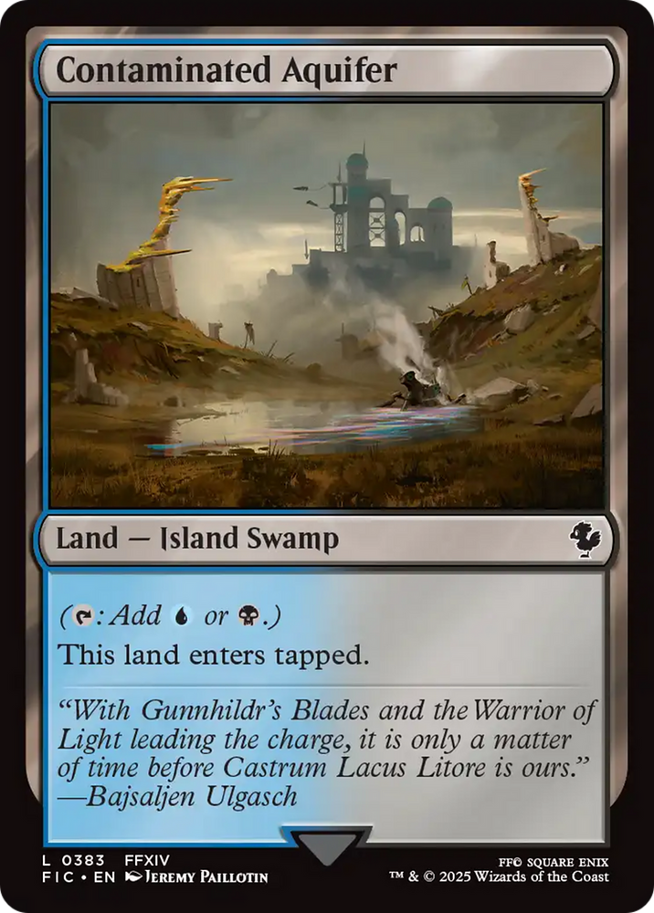 Contaminated Aquifer [FINAL FANTASY Commander] Magic: The Gathering