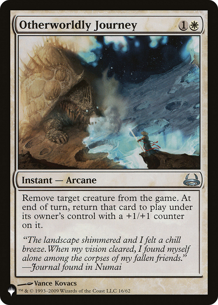 Otherworldly Journey [The List] Magic: The Gathering