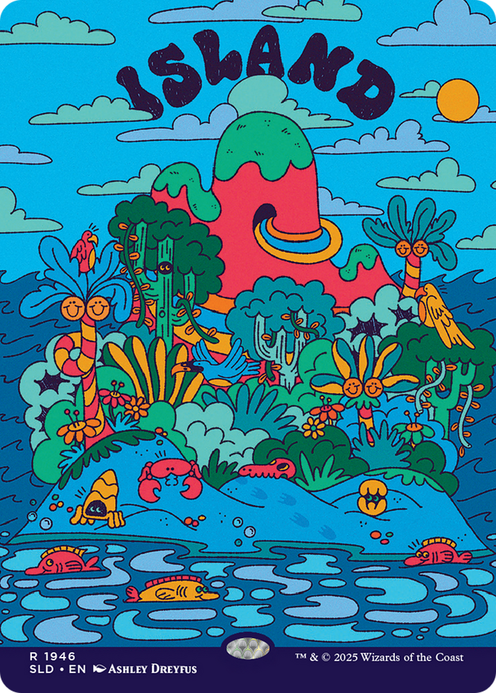 Island (1946) [Secret Lair Drop Series] Magic: The Gathering