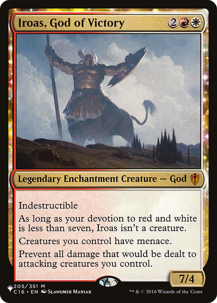 Iroas, God of Victory [The List] Magic: The Gathering