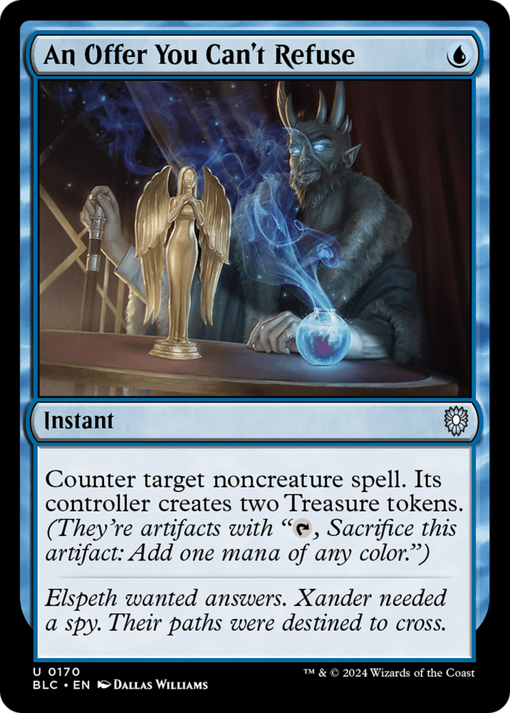 An Offer You Can't Refuse [Bloomburrow Commander] Magic: The Gathering
