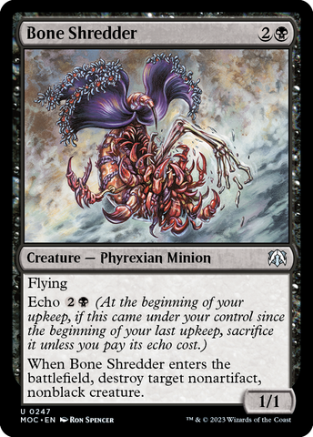 Bone Shredder [March of the Machine Commander] Magic: The Gathering