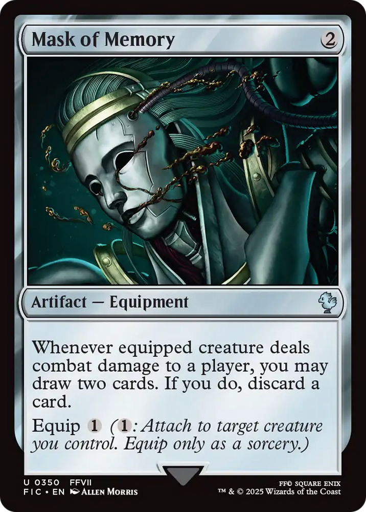 Mask of Memory [FINAL FANTASY Commander] Magic: The Gathering