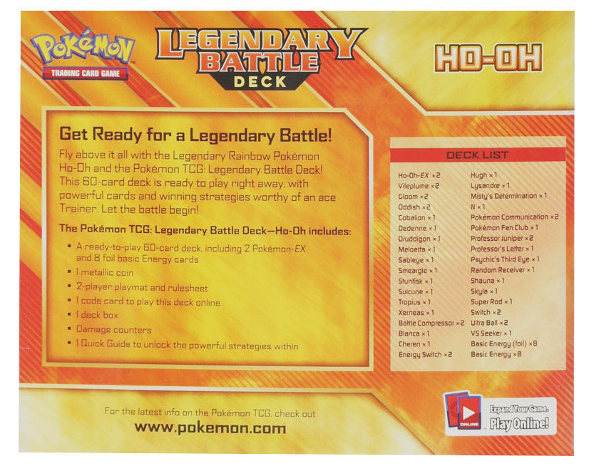 Legendary Battle Deck (Ho-Oh) Pokémon