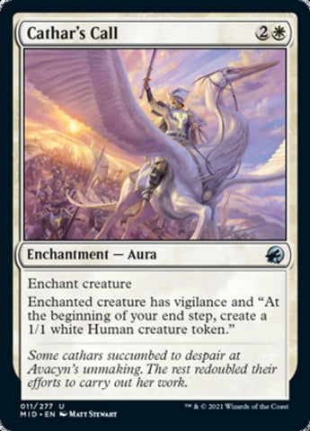 Cathar's Call [Innistrad: Midnight Hunt] Magic: The Gathering