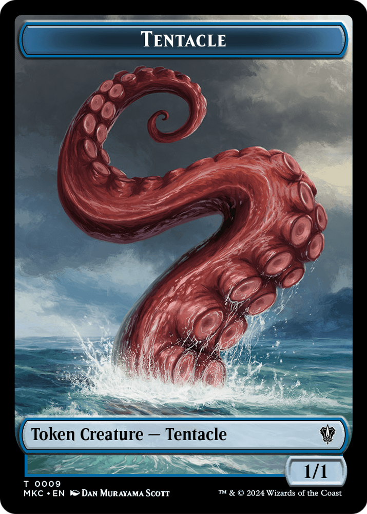 Tentacle // Copy Double-Sided Token [The List] Magic: The Gathering